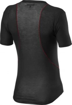 Castelli Prosecco Tech Ondershirt Korte Mouw Zwart Heren -Zwemartikelen Winkel castelli heren prosecco tech ondershirt korte mauw zwart 4520530 010 002