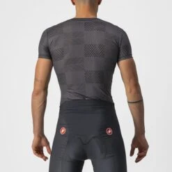 Castelli Pro Mesh BL Korte Mouw Ondershirt Zwart Heren -Zwemartikelen Winkel castelli pro mesh zwart ss 22034 010 02
