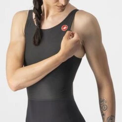Castelli Elite Speed Suit Mouwloos Zwart Dames -Zwemartikelen Winkel castelli speedsuit elite dames 22098 010 03