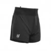 Compressport Trail Racing Compressie Short Zwart Heren -Zwemartikelen Winkel compressport black trail shorts 01
