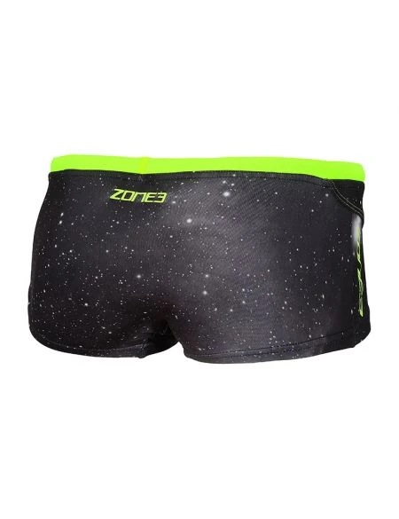 Zone3 Cosmic Brief Zwembroek Zwart/geel Heren 4 Zone3 Cosmic Brief Zwembroek Zwart/geel Heren - Afbeelding 2