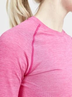 Craft Core Dry Active Comfort Lange Mouwen Roze Dames -Zwemartikelen Winkel craft baselayer dames core dry active comfort ls w 1911168 738000 05