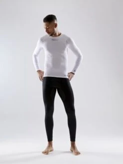Craft Active Extreme X RN Ondershirt Lange Mouw Wit Heren -Zwemartikelen Winkel craft baselayer heren active extreme x cn ls 1909679 900000 04
