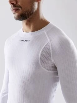 Craft Active Extreme X RN Ondershirt Lange Mouw Wit Heren -Zwemartikelen Winkel craft baselayer heren active extreme x cn ls 1909679 900000 06