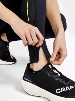 Craft PRO Hypervent Tights Hardloopbroek Zwart Dames -Zwemartikelen Winkel craft broek dames pro hypervent tights w 1910436 999000 06