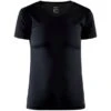 Craft Core Dry Ondershirt SS Zwart Dames -Zwemartikelen Winkel craft core dry ondershirt zwart dames 1910445 999000