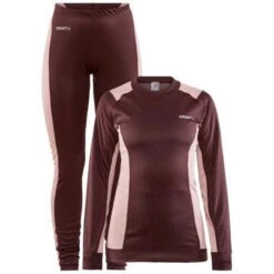 Craft Core Dry Thermo Onderkleding Set Rood Dames