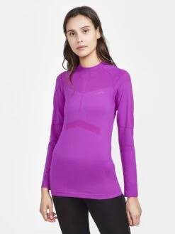 Craft Active Intensity CN Ondershirt Lange Mouw Roze Dames -Zwemartikelen Winkel craft dames baselayer active intensity cn ls 1907937 781486 02