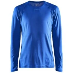 Craft Essence Slim Hardloopshirt LS Blauw Heren