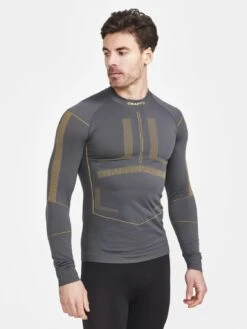 Craft Active Intensity CN Ondershirt Lange Mouw Grijs Heren -Zwemartikelen Winkel craft heren baselayer active intensity cn 1907933 985549 02