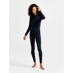 Craft Core Dry Active Comfort Lange Mouwen Zwart Dames -Zwemartikelen Winkel craft onderkleding dames core dry active comfort lange mouwen black zwart 1911168 b999000 5
