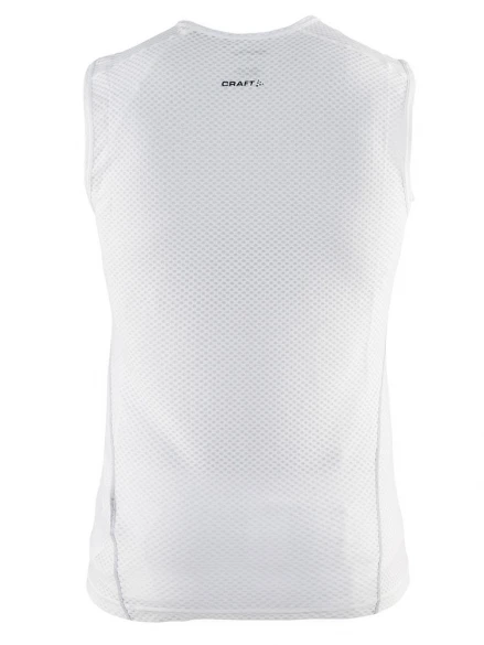 Craft Stay Cool Mesh Superlight Sleeveless Shirt Wit Heren 4 Craft Stay Cool Mesh Superlight Sleeveless Shirt Wit Heren - Afbeelding 2
