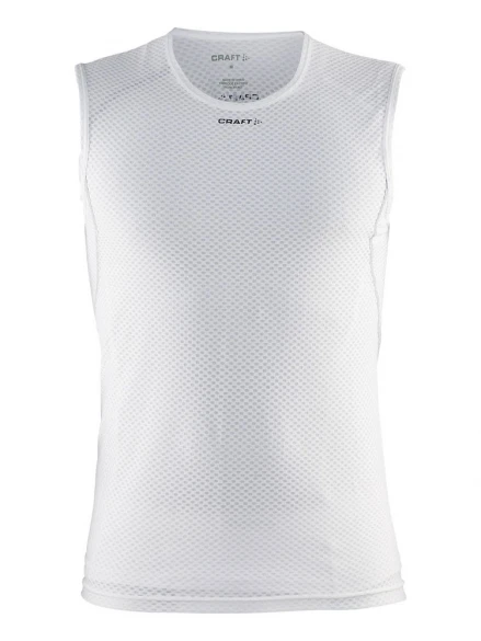 Craft Stay Cool Mesh Superlight Sleeveless Shirt Wit Heren 3 Craft Stay Cool Mesh Superlight Sleeveless Shirt Wit Heren