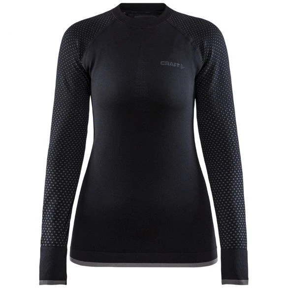 Craft Advanced Warm Fuseknit Intensity Ondershirt Lange Mouw Zwart Dames 3 Craft Advanced Warm Fuseknit Intensity Ondershirt Lange Mouw Zwart Dames