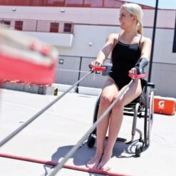 Finis Dryland Cord Weerstandsband Zwaar Rood -Zwemartikelen Winkel dryland cord red 3