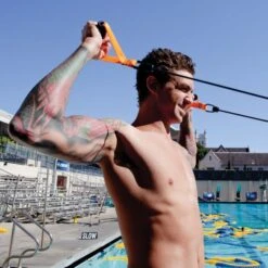 Finis Dryland Cord Weerstandsband Licht Geel -Zwemartikelen Winkel dryland cord yellow 2