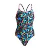 Funkita Night Life Diamond Back Badpak Meisjes -Zwemartikelen Winkel fk night lf 01
