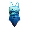 Funkita Shark Bay Single Strap Badpak Meisjes