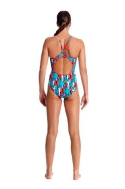 Funkita Swim Squad Diamond Back Badpak Dames -Zwemartikelen Winkel fs11l swim squad 0927