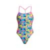 Funkita Sunkissed Twisted Badpak Dames -Zwemartikelen Winkel funkita ladies fks010l sunkissed web 001