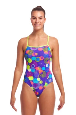 Funkita Love Bite Single Strap Badpak Dames -Zwemartikelen Winkel funkita zwemkleding dames single strap fs15l love bite 004