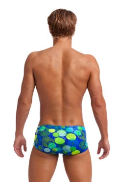 Funky Trunks Blue Bottle Classic Trunk Zwembroek Heren -Zwemartikelen Winkel funky trunks zwemkleding heren classic trunk ft30m blue bottle 003