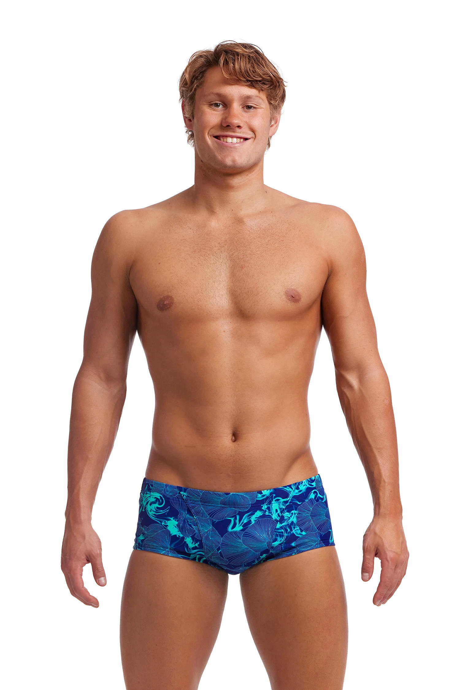 Funky Trunks Deep Blue Classic Trunk Zwembroek Heren 4 Funky Trunks Deep Blue Classic Trunk Zwembroek Heren - Afbeelding 2