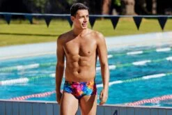 Funky Trunks Ocean Galaxy Classic Trunk Zwembroek Heren -Zwemartikelen Winkel funky trunks zwemkleding heren classic trunk ft30m ocean galaxy 011