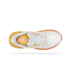 Hoka One One Hoka Arahi 6 Hardloopschoenen Wit/oranje Dames -Zwemartikelen Winkel hoka arahi 6 1123195 ncbdb 003