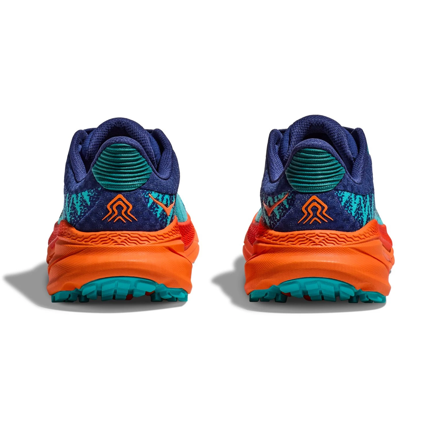 Hoka One One Hoka Challenger ATR 7 Hardloopschoenen Blauw/oranje Dames 9 Hoka One One Hoka Challenger ATR 7 Hardloopschoenen Blauw/oranje Dames - Afbeelding 7