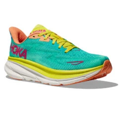 Hoka One One Hoka Clifton 9 Hardloopschoenen Groen/geel Heren -Zwemartikelen Winkel hoka hardloopschoenen 1127895 cepr 006
