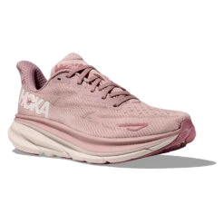 Hoka One One Hoka Clifton 9 Hardloopschoenen Roze Dames -Zwemartikelen Winkel hoka hardloopschoenen 1127896 pmpw 006
