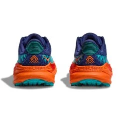 Hoka One One Hoka Challenger ATR 7 Hardloopschoenen Blauw/oranje Heren -Zwemartikelen Winkel hoka heren challenger atr 7 1134497 cvor 05