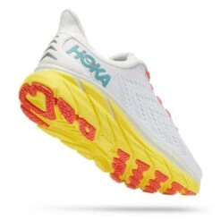 Hoka One One Hoka Clifton 8 Hardloopschoenen Wit/geel Heren 10 Hoka One One Hoka Clifton 8 Hardloopschoenen Wit/geel Heren -Zwemartikelen Winkel hoka heren clifton 8 1119393 bdbi 03