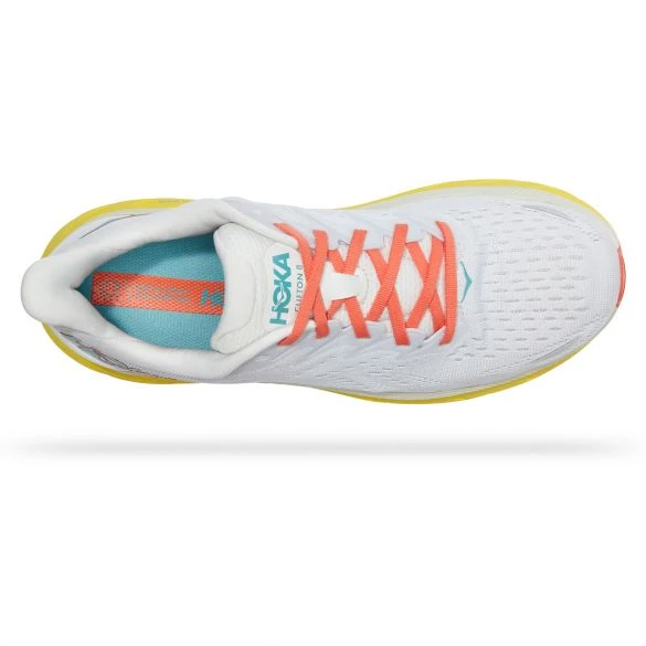 Hoka One One Hoka Clifton 8 Hardloopschoenen Wit/geel Heren 6 Hoka One One Hoka Clifton 8 Hardloopschoenen Wit/geel Heren - Afbeelding 4
