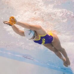 Finis ISO Handpeddels Geel/zwart -Zwemartikelen Winkel iso paddle yllw blk 3