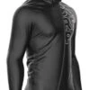 Compressport Hurricane 25/75 Waterdicht Hardloopjack Zwart Unisex -Zwemartikelen Winkel light waterproof running vest mens triathlon accesoires