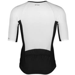 Orca Athlex Sleeved Tri Top Korte Mouw Zwart/wit Heren -Zwemartikelen Winkel mp14tt00 men sleeved tri top triathlon apparel white 02 medium