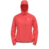 Odlo Dual Dry Waterproof Hardloopjack Roze Dames -Zwemartikelen Winkel odlo dual dry hardloopjack roze dames 313021 30716 01