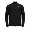 Odlo Essential Ceramiwarm (zip) Hardloopshirt Lange Mouw Zwart Heren -Zwemartikelen Winkel odlo essential ceramiwarm hardloopshirt zwart heren 313642 15000 01