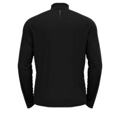 Odlo Essential Ceramiwarm (zip) Hardloopshirt Lange Mouw Zwart Heren -Zwemartikelen Winkel odlo essential ceramiwarm hardloopshirt zwart heren 313642 15000