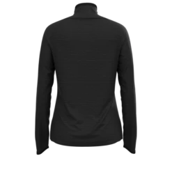 Odlo Run Easy Warm (zip) Millennium Element Hardloopshirt Lange Mouw Zwart Dames -Zwemartikelen Winkel odlo run easy vest dames zwart 313261 60008 02