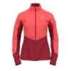 Odlo Run Easy Warm Hybrid Hardloopjack Roze Dames -Zwemartikelen Winkel odlo run easy warm hybrid fietsjack dames roze 313531 30755 01