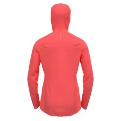Odlo Zeroweight Ceramiwarm Hardloopshirt Lange Mouw Roze Dames -Zwemartikelen Winkel odlo zeroweight hardloopshirt roze dames 313221 30716 02