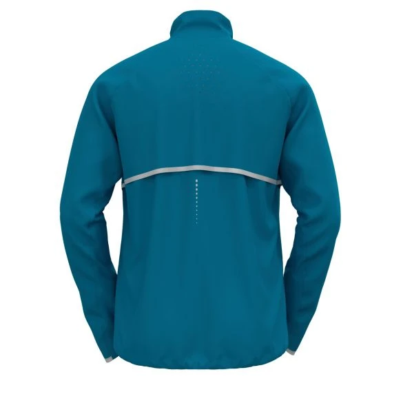 Odlo Zeroweight Pro Warm Hardloopjack Blauw Heren 4 Odlo Zeroweight Pro Warm Hardloopjack Blauw Heren - Afbeelding 2