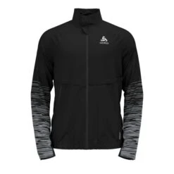 Odlo Zeroweight Pro Warm Reflect Hardloopjack Zwart Heren