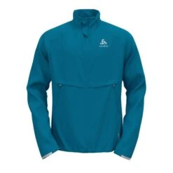 Odlo Zeroweight Pro Warm Hardloopjack Blauw Heren