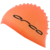 Orca Siliconen Badmuts Swim Cap Oranje -Zwemartikelen Winkel orca siliconen badmuts oranje