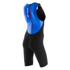 Orca 226 Perform Swimskin Mouwloos Zwart/blauw Dames -Zwemartikelen Winkel orca trisuits dames 226 womens swimskin zwart blauw kp5908 002