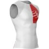 Compressport Postural Mouwloos Compressie Tri Top Wit Heren 2 Compressport Postural Mouwloos Compressie Tri Top Wit Heren -Zwemartikelen Winkel postural tank top man white 1